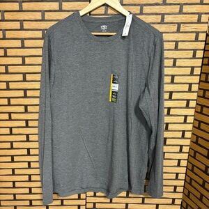 Athletic Works Gray Long Sleeve Tee‎ Size Large